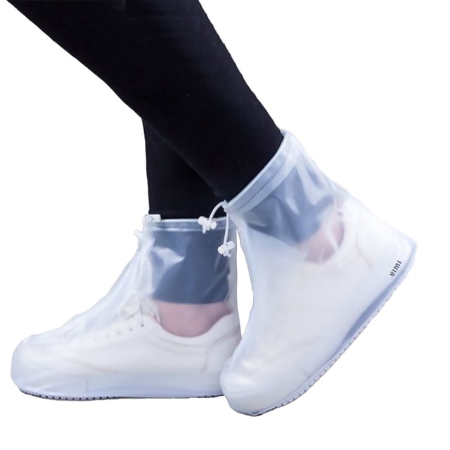 Par De Impermeables Para Zapato Talla L Antideslizante Cubrezapatos Para Hombres Y Mujeres 24-28 cm