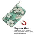 thumbnail image 3 of Case for iPhone 11 Cover Magnetic 3D Pattern Wallet Flip Case With Strap - Orchid, 3 of 5