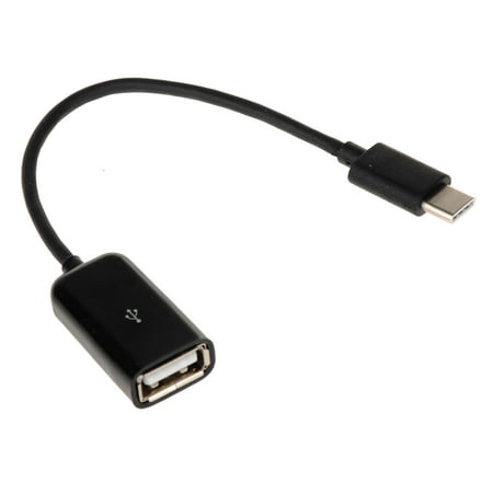 TSV Type C OTG Cable Adapter Male USB C to Female USB 2.0 for Nexus 6P/5X On The (Best Usb C Adapter)