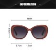thumbnail image 2 of Lunettes de Soleil Polarisées pour Femmes, Tendance Mode, en TR, TAC, 2 of 5