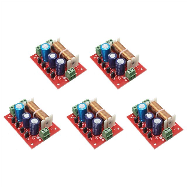 5X Mezcla de Estilos de Altavoces de 400W 2 Vías Alto-Bajo Divisor de Frecuencia 4-16 Ohmios para Altavoz
