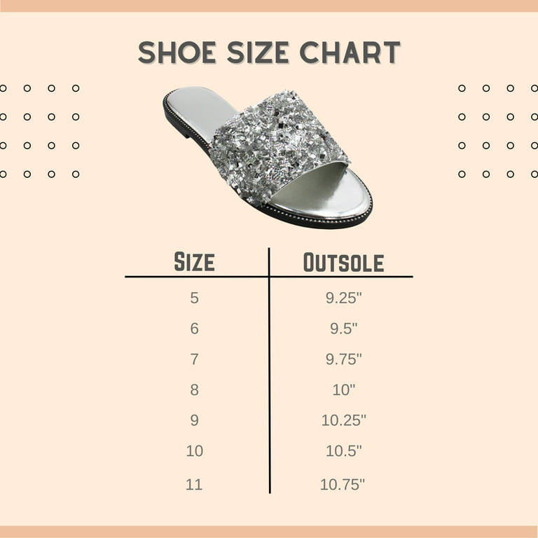 LAVRA Women s Rhinestone Slides Crystal Embellished Bling Sandals