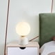 thumbnail image 5 of Lámpara de de mármol LED nórdica, lámparas de noche, luz de escritorio, luz para de noche, restaurante, dormitorio, café, adorno blanco Sunnimix Lámpara de noche, 5 of 7