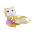 thumbnail image 2 of Bandeja para gatos con forma de cuenco para llaves para la entrada, decoración del hogar, escultura creativa multifuncional para gatos. Estilo B, 2 of 9