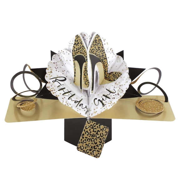 Pop-Up Greeting Card – Shoes (Birthday)