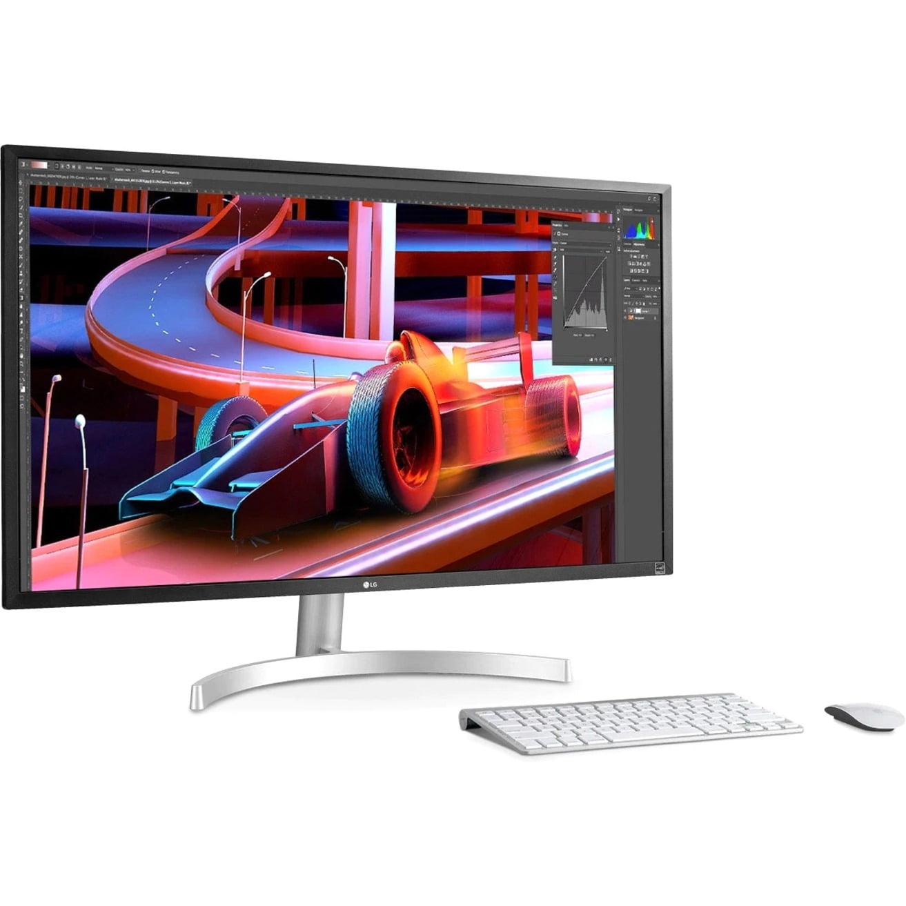 LG モニター ディスプレイ 32UL500-W 31.5インチ⁄4K