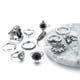 thumbnail image 5 of Set Anillos Anillos Stack Above Silver Vintage Azul 12pcs/Set Bohemian Women Rings, 5 of 7