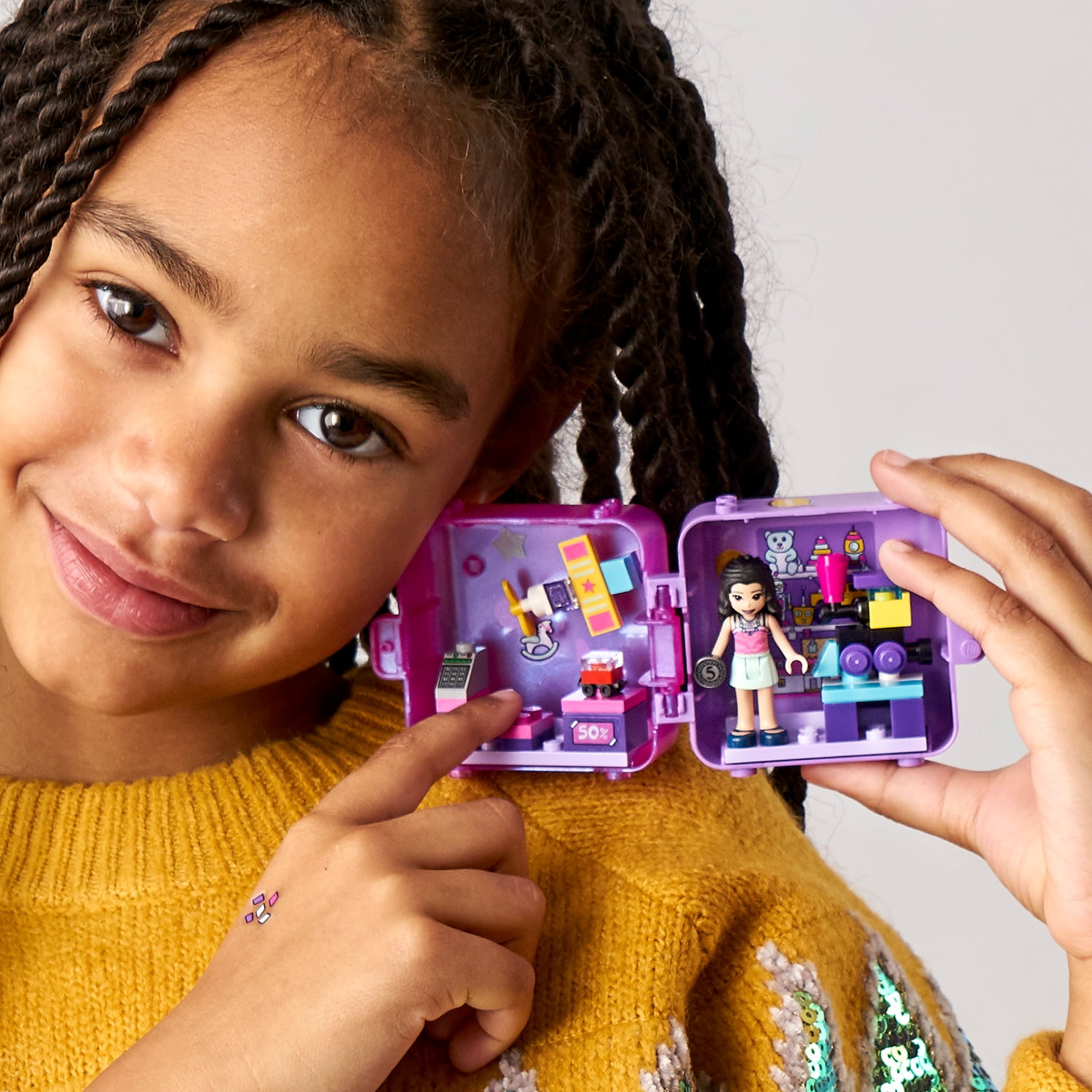 Lego friends shopping play cube building kit new arrivals