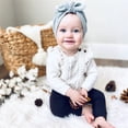 thumbnail image 3 of WEIYLL Hats For Baby Newborn Colorful Bowknot Elastics Turban Knit Infant Care Ruffles Kids Baby Visors, 3 of 4