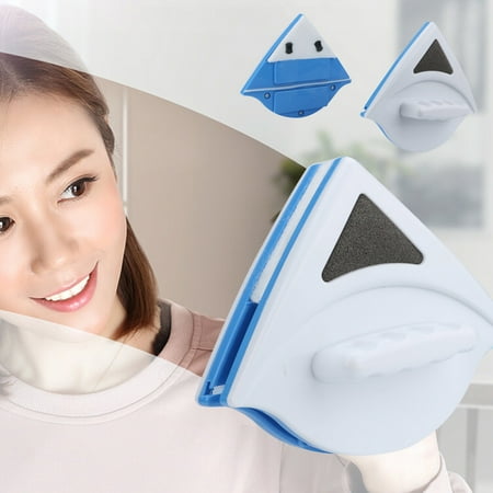 

Fragarn 3-8mm Window Glass Cleaner Wiper Double-sided Surface Brush Cleaning Magnetic
