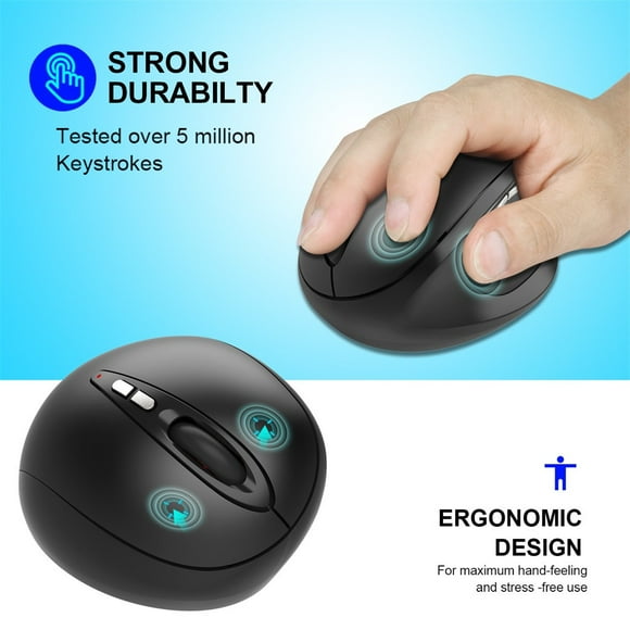 EGNMCR Mouse, Gaming Mouse YWYT G836 Wireless Gaming Mouse 2.4G Ergonomic Charge 6 Key High Performance Mice Mice mice