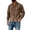 Brown, variant on QHFBli Men's Casual Shirts Long Sleeve Slim Fit Button Down Jean Denim Work Shirt with Pockets