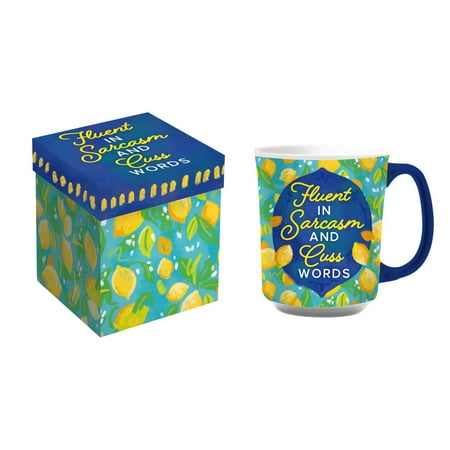 

Cup of Awesome 14oz Fluent in Sarcasm