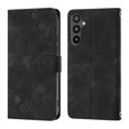 thumbnail image 2 of Compatible with Samsung Galaxy A34 5G Classic Embossed PU Leather Case with Card Holder Shockproof Cover, 2 of 5