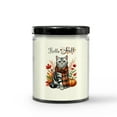 thumbnail image 3 of Hello Fall American Shorthair Scarf Welcome Autumn with Leaves Pumpkins Soy Wax Candle Cat Lover Kitten Owner Gifts 16oz White Vanilla Candle - 00011, 3 of 5