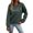 Grey, variant on Lightweight Sweatshirts For Women Crew Neck Long Sleeve Smile Printed Shirt Casual Sports Workout Loose Fit Shirts