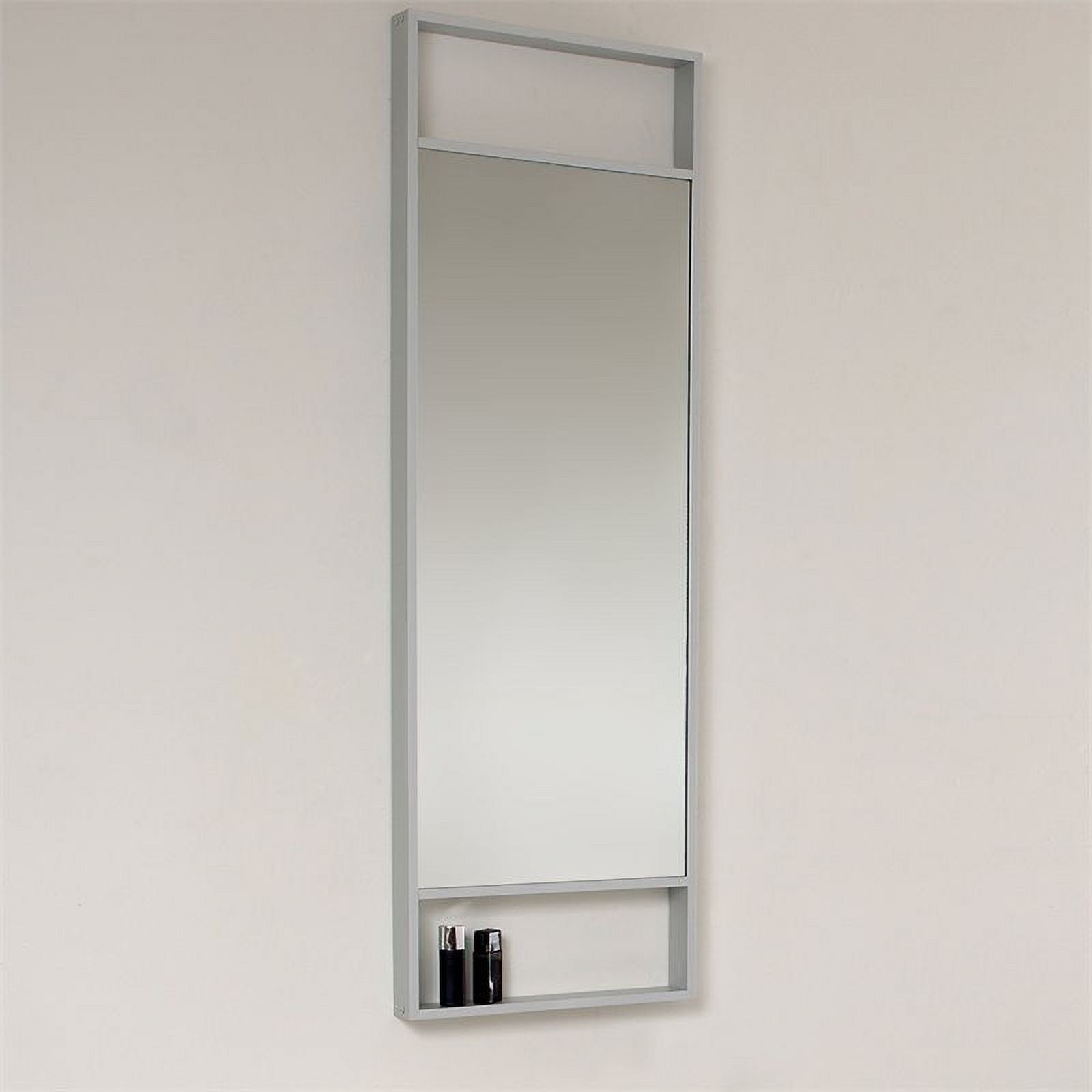 Pulito Small Modern Bathroom Vanity with Tall Mirror - image 5 of 7