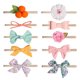 thumbnail image 1 of Bandas y lazos para bebés, Accesorios para el cabello de nailon para bebés recién nacidos y niños pequeños (10 piezas) $ bandas para niñas 10 piezas, lazos para niñas, bandas elásticas elásticas,, 1 of 8
