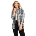 thumbnail image 1 of Jockey Women's Flannel Button Up, 1 of 7