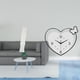 thumbnail image 2 of Pantalla de lámpara de pie,Lámpara minimalista para estudio,Reloj de pared,Reloj de pared acrílico para hogar u oficina,silencioso.,Relojes de pared colgantes,relojes decorativos, 2 of 8