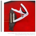 thumbnail image 5 of COMPUKAS Guitar Capo Tuner White Metal 1Set 3.5x2.8x0.4In, 5 of 8