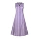 thumbnail image 5 of ICHUANYI ClearanceWomen's Fashion Casual Sleeveless V-Neck Button Striped Print Pocket Maxi Dress(Purple, XL) ICHUANYI WER20232080503468, 5 of 8
