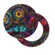 thumbnail image 2 of Disketp Mandala Colorful Funda Redonda para Taburete, Funda de Cojín para Silla de Bar Suave y Elástica-13 inch, 2 of 7