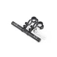 thumbnail image 1 of Advancent Extensor de manillar de bicicleta de aleación, portátil, antioxidante, carga USB, funciona con batería, soporte de extensión de doble soporte Ciclismo Advancent OD021897-00, 1 of 6