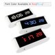 thumbnail image 5 of Reloj electrónico LED para el hogar reloj con espejo termómetro para el hogar alarma con cable USB, 5 of 8