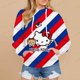 thumbnail image 1 of Sudadera holgada con estampado de Hello Kitty para mujer, ropa con capucha de gran tamaño, estilo Anime, alta calidad, gran oferta, Otoño, 2022, 1 of 4