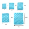 thumbnail image 5 of Self Cooling Mat Pad for Dogs Cats Ice Silk Summer Dog Cooling Mat Blanket Cushion for Kennel/Sofa/Bed/Floor/Car Seats, 5 of 7