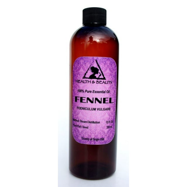Fennel essential oil aromatherapy natural 100% pure 12 oz