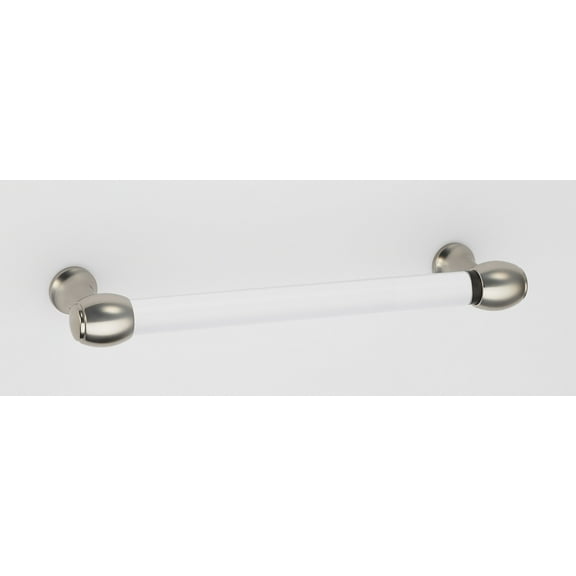 Alno A870-6 Royale 6" Center To Center Acrylic Bar Solid Brass Cabinet Handle / Drawer