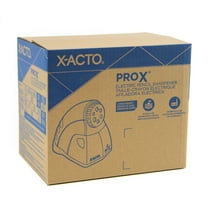 X-ACTO ProX Electric Pencil Sharpener, Silver/Black