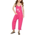 thumbnail image 2 of Girls' Jumpsuits Rompers Girls Summer Outfits with Pockets Girls Outfits Size 7-8 Years Girls Fashion, 2 of 6