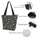 thumbnail image 4 of Disketp Vintage Records Bolsa de Hombro Casual para Mujer, Bolso Cruzado para Compras, Viajes y Uso Diario, 4 of 6