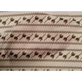 thumbnail image 4 of oneOone Cotton Poplin Brown Fabric Floral Block Craft Projects Decor Fabric Printed By The Yard 42 Inch Wide, 4 of 4