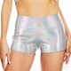 thumbnail image 5 of Pantalones Cortos de Verano para Mujeres de Color Sólido Perforado con Bordes Pantalones Casuales con Bolsillos, 5 of 6