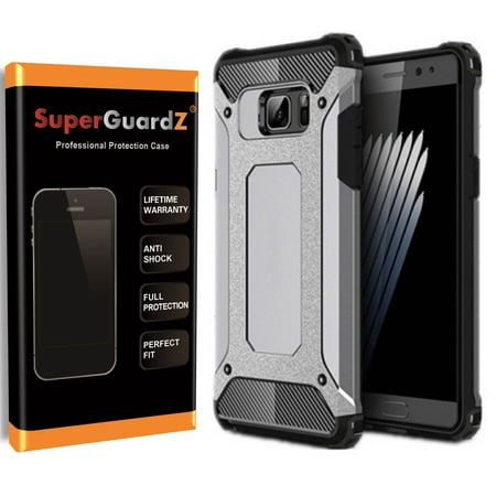 [2-Pack] For Samsung Galaxy S7 Edge Case, SuperGuardZ Slim Heavy-Duty Shockproof Protection Cover Armor [SILV]
