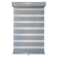 thumbnail image 1 of ITY - Olivia Stone - 24" X 84" Alternate Zebra Blinds Window Shade Cordless Grey, 1 of 10