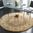 thumbnail image 2 of SAFAVIEH Anatolia AN557B Handmade Brown / Beige Rug, 2 of 9