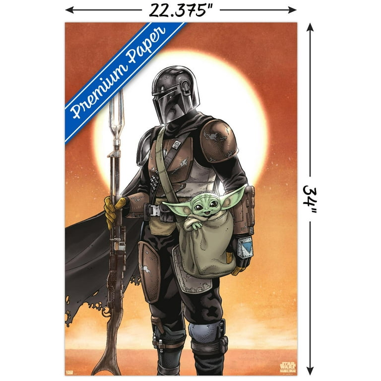 Star Wars: The Mandalorian - Manga Duo Wall Poster, 22.375