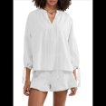thumbnail image 1 of Conjunto de Dos Piezas para Mujer: Top de Larga con Lazo y Bóxer con Volantes Conjunto Informal A Juego M, 1 of 10