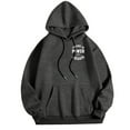thumbnail image 6 of Christian Hoodies for Men 2025 There Is Power In The Name Of Jesus Hoodie Hooded Sweatshirt with Pockets Pullover, 6 of 7