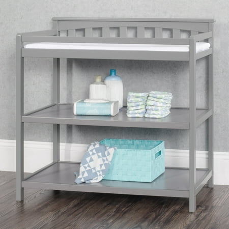 UPC: 0849801005032 | Forever Eclectic Flat Top Changing Table  Cool Gray