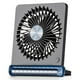 thumbnail image 1 of Ventilador de escritorio portátil Koonie de 3 velocidades, recargable por USB, negro, 1 of 6