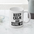 thumbnail image 5 of CafePress - Keep Calm And Game On - 20 Oz White Ceramic Mega Mug, 5 of 5