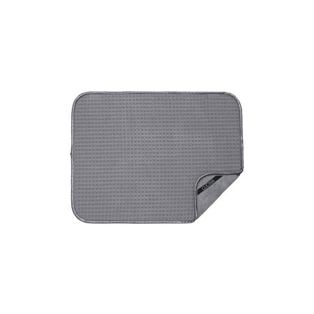 

Cucina Jumbo Waffle Microfiber Drying Mat 15 x 20 Grey