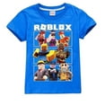 thumbnail image 1 of Roblox T-shirt pour Enfants Gamer Été Décontracté Manches Courtes Imprimé Tee Tops, 1 of 2