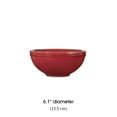 thumbnail image 6 of Mainstays 6.1in Brynn Red Stoneware Bowl, 6 of 7